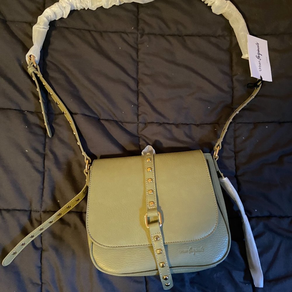 Urban Originals Nash Embellished Crossbody Bag, Green, NWT